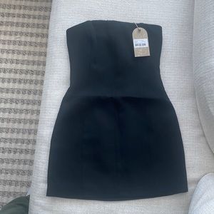 Meshki Maci Crepe Dress in Black XS- NWT